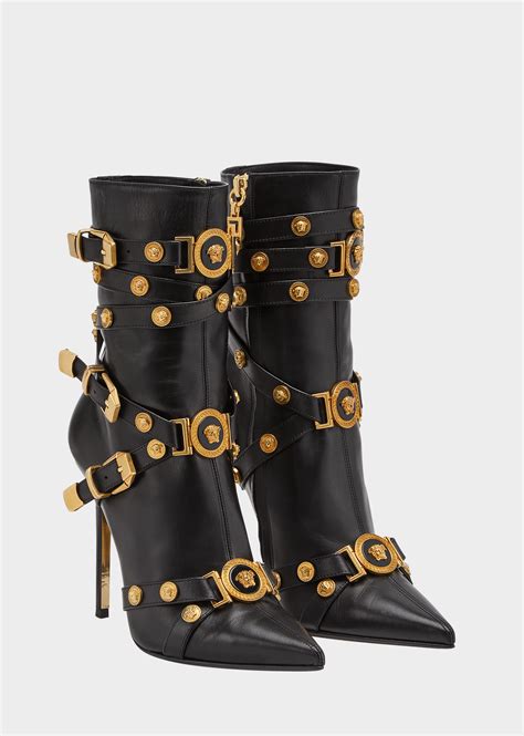 versace 2016 boots|Versace high heel boots.